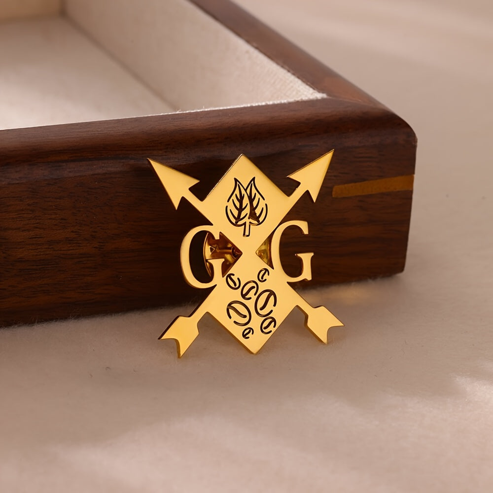 Vintage uslubidagi zanglamaydigan po'latdan yasalgan qushchalar brosh uchun ayollar va sovg'a g'oyalari