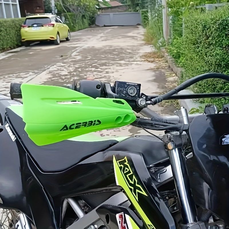 Motorcycle Handguards Carbon Fiber Look Windproof Easy Install for Dirt Bikes