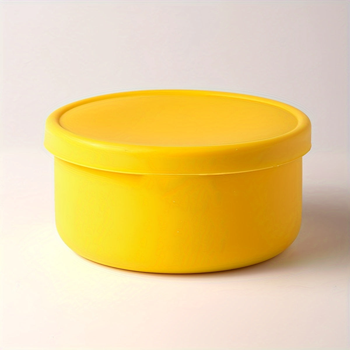 Multi-Functional Silicone Storage Container Microwave Freezer BPA-Free Circular Kitchen with Flip-Top