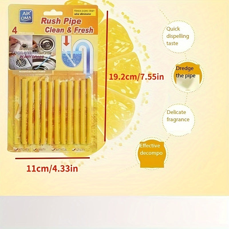 Deodorant Cleaning Rod for Pipes Bathtubs and Sewers Sewer Clogging Tool