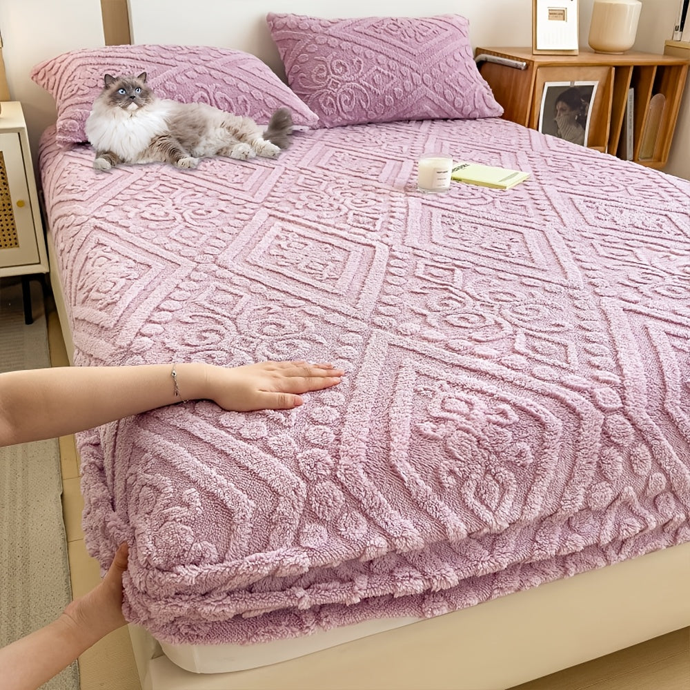 Yeldreams kosmik mavzudagi emboslangan taffeta yotoq to'plami 1 ta moslashtirilgan varaq va 2 ta yostiq qopqog'idan iborat bo'lib, 100% polyesterdan tayyorlangan. Bu barcha mavsumlar uchun iliqlik, yumshoq, teriga do'st, rang o'zgarishiga chidamli va