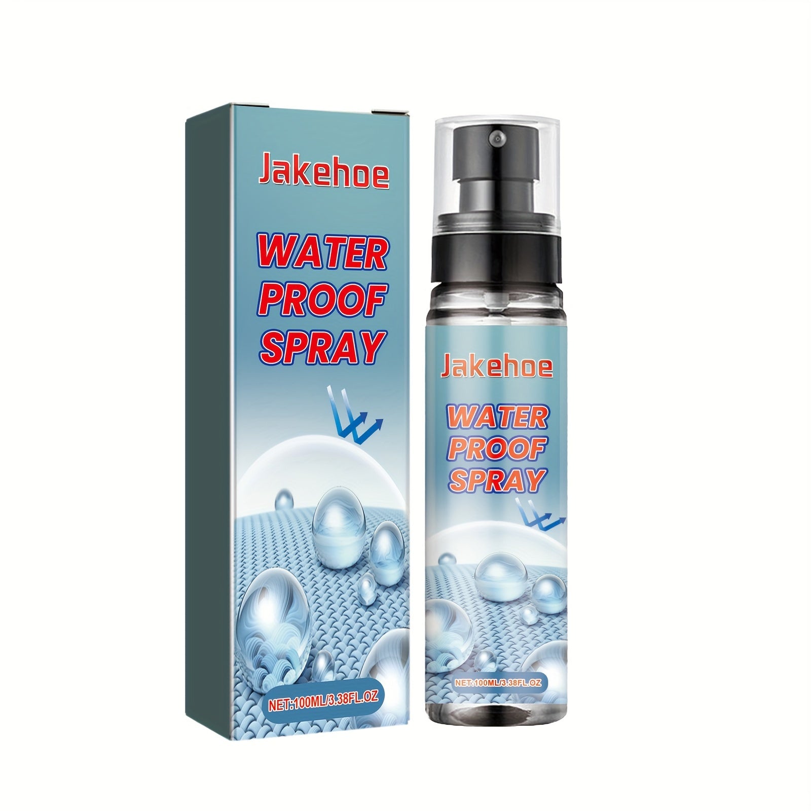 Unisex Waterproof Spray 100ml for Jackets Shoes Snow-Resistant Stain Remover