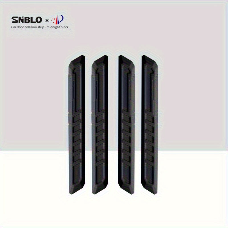 4pcs Silicone Door Guards for Cars Anti-Collision Scratch Protection Door Panel