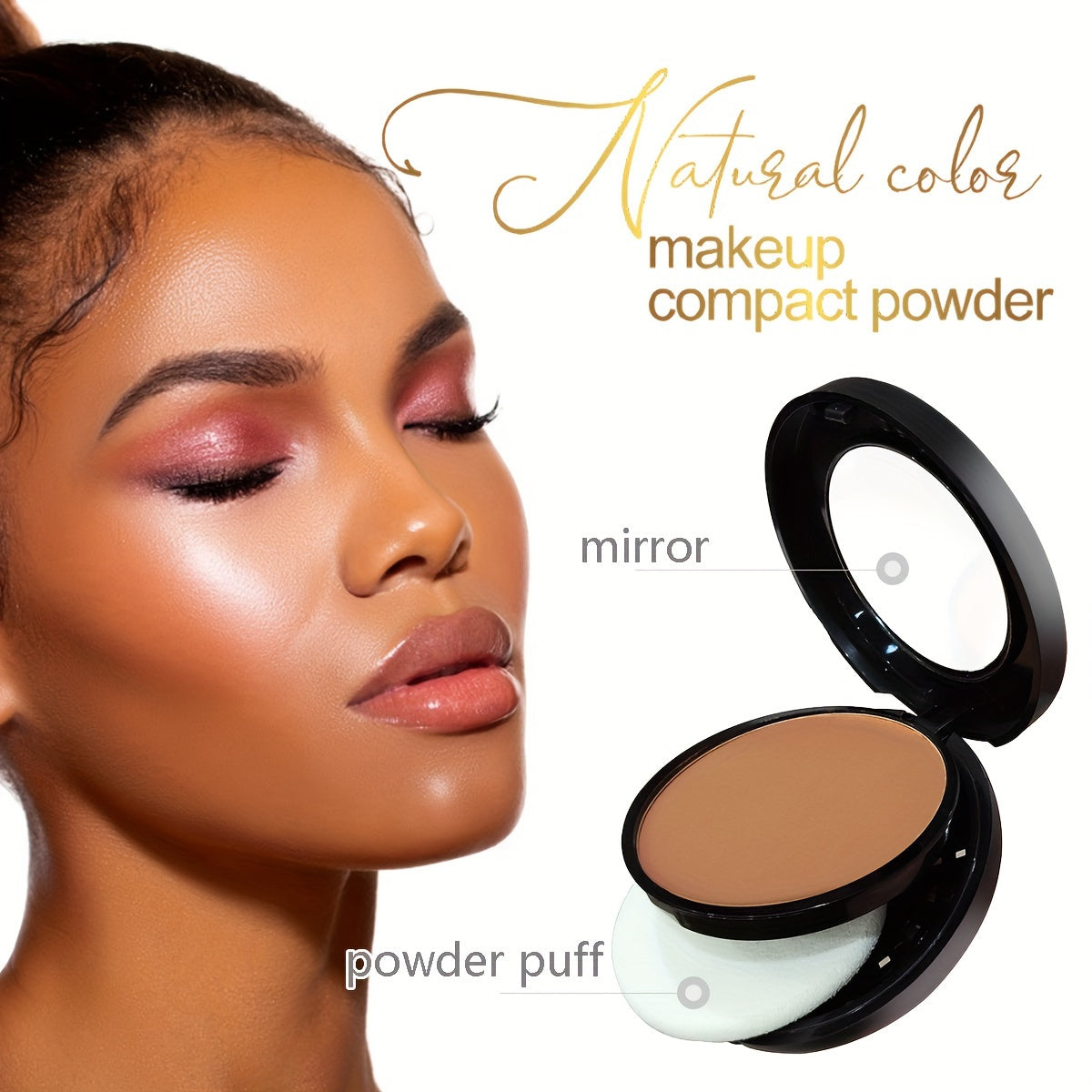 Women Contouring Powder Palette Matte Finish Buildable Coverage All Skin Tones