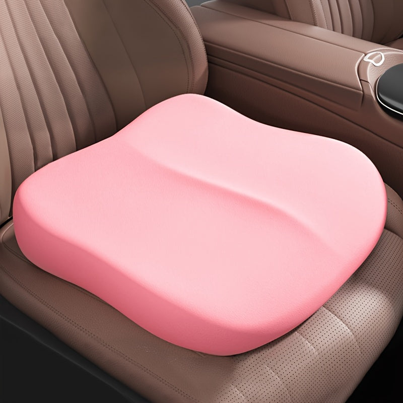 Adult Car Seat Booster Cushion Memory Foam Comfort Seat Protector Pad