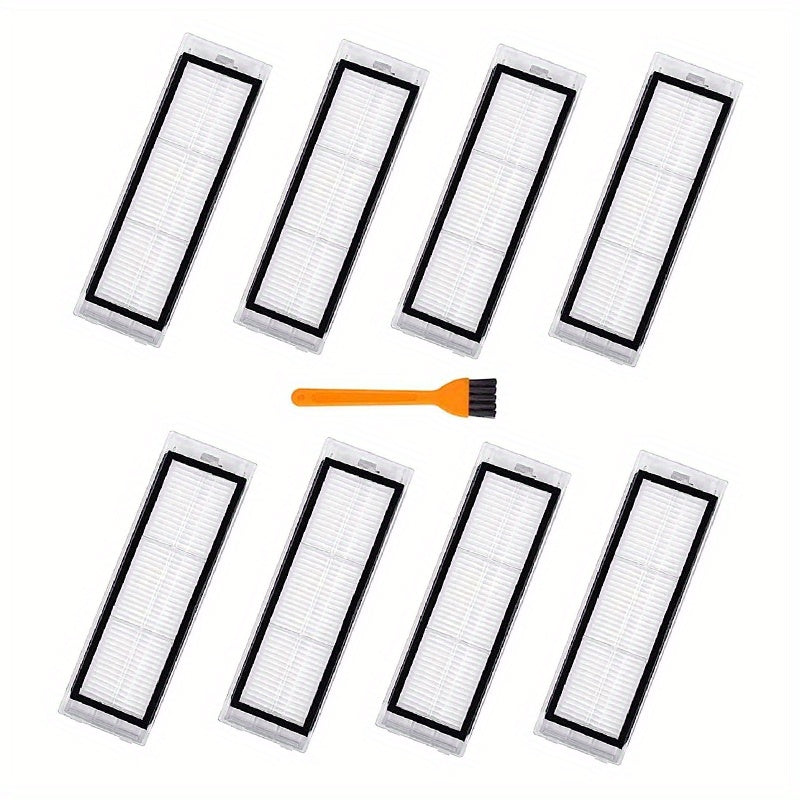 Xiaomi Roborock S5, S50, S51, S55, S6, S5 Max, S6 MaxV va S6 Pure vakuum tozalagichlari uchun 8 ta Hepa filtr to'plamini oling. Ushbu yuviladigan filtrlar mukammal almashtirish zaxira qismlardir.