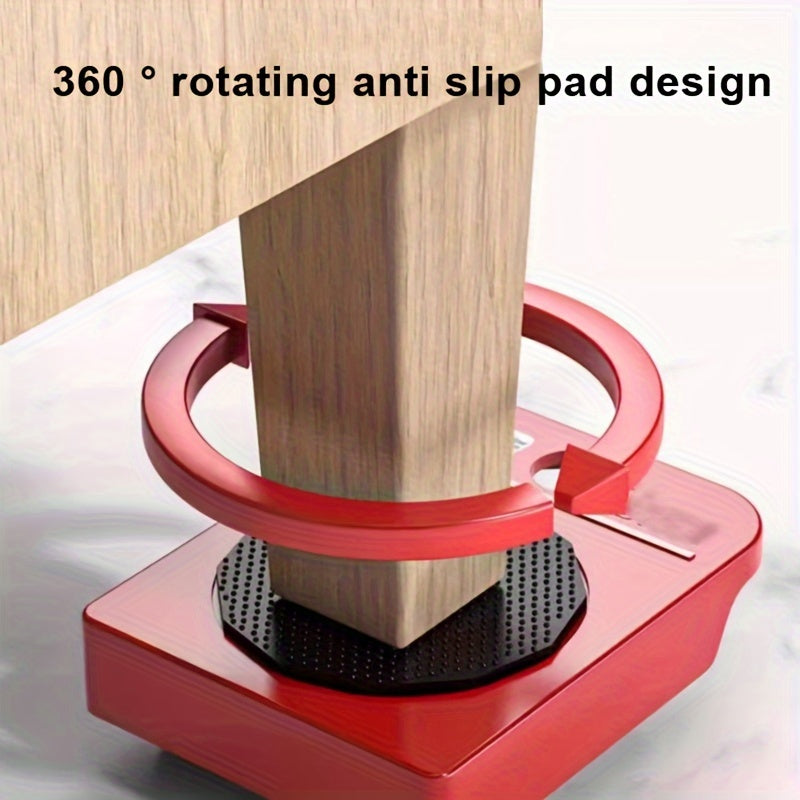 5-ta bo'lak mebel ko'tarish to'plami, 150kg yuklash quvvati va 360-daraja burilish g'ildiraklari bilan