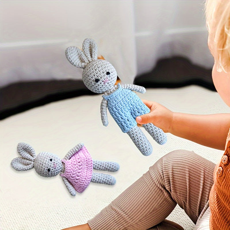 Plush Easter Bunny Toy for Gifting, Soft, Cuddly, 12 Inches