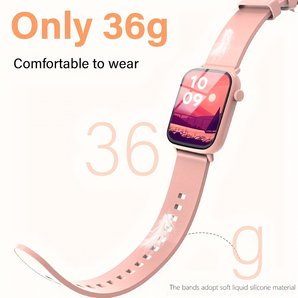 Full Touch Smart Watch for Women and Men 1.83 Inch Waterproof Fitness Tracker with Call Alerts