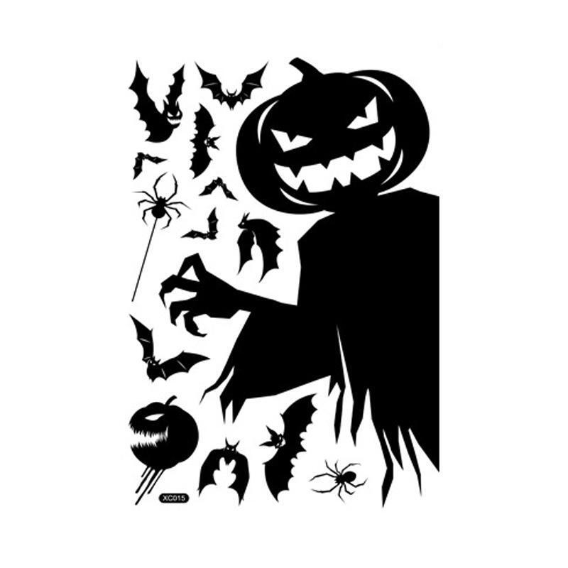 Halloween Monster Window Clings No Electricity Required Party Decor