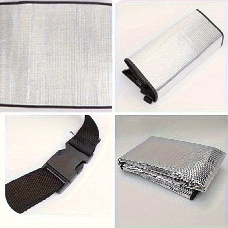 Outdoor Aluminum Foil AC Cover Weatherproof Insulation Energy Saving