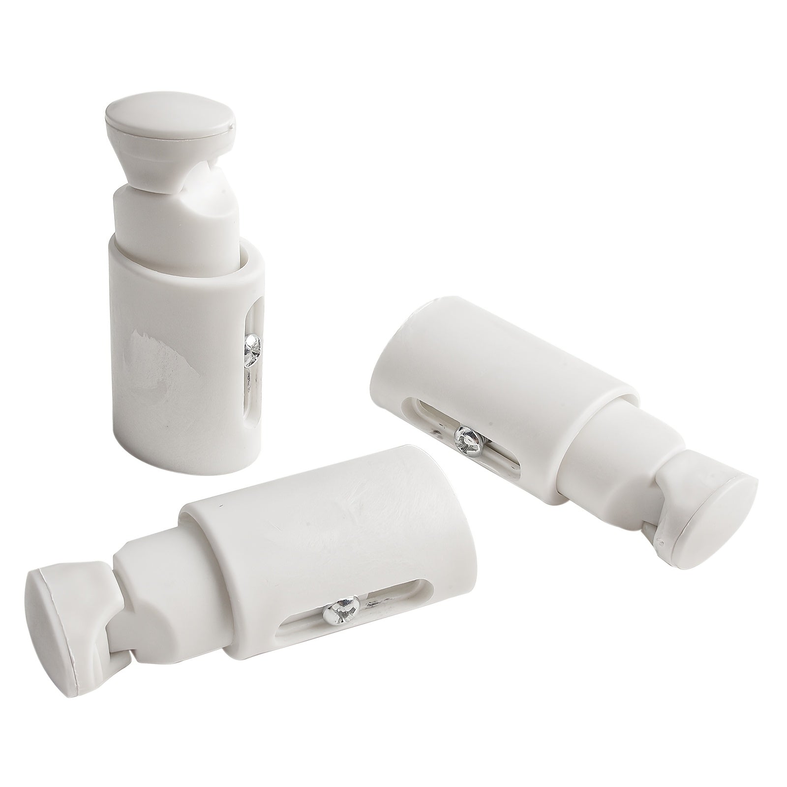 Set of 3 Plastic Radiator Brackets Wall-Mounted Towel Rail Support Non-Electric Heating