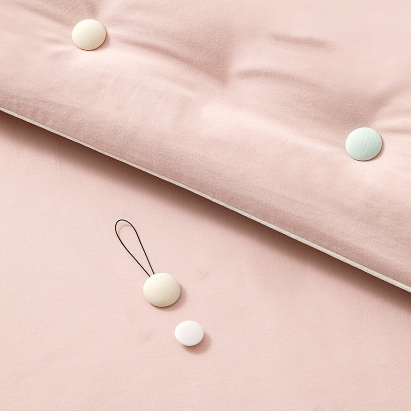 Set of 6 Quilt Holders Skin-Friendly Clips Needle-Free Washable Mixed Color Storage Pouch