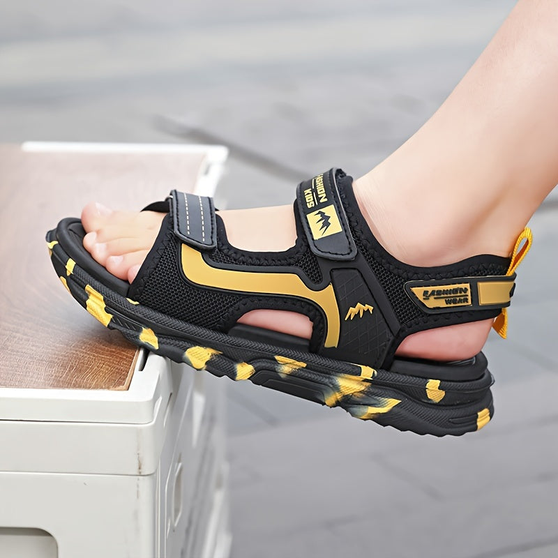 Kids Boys Sport Sandals Lightweight Breathable Open-Toe Casual Summer Shoes