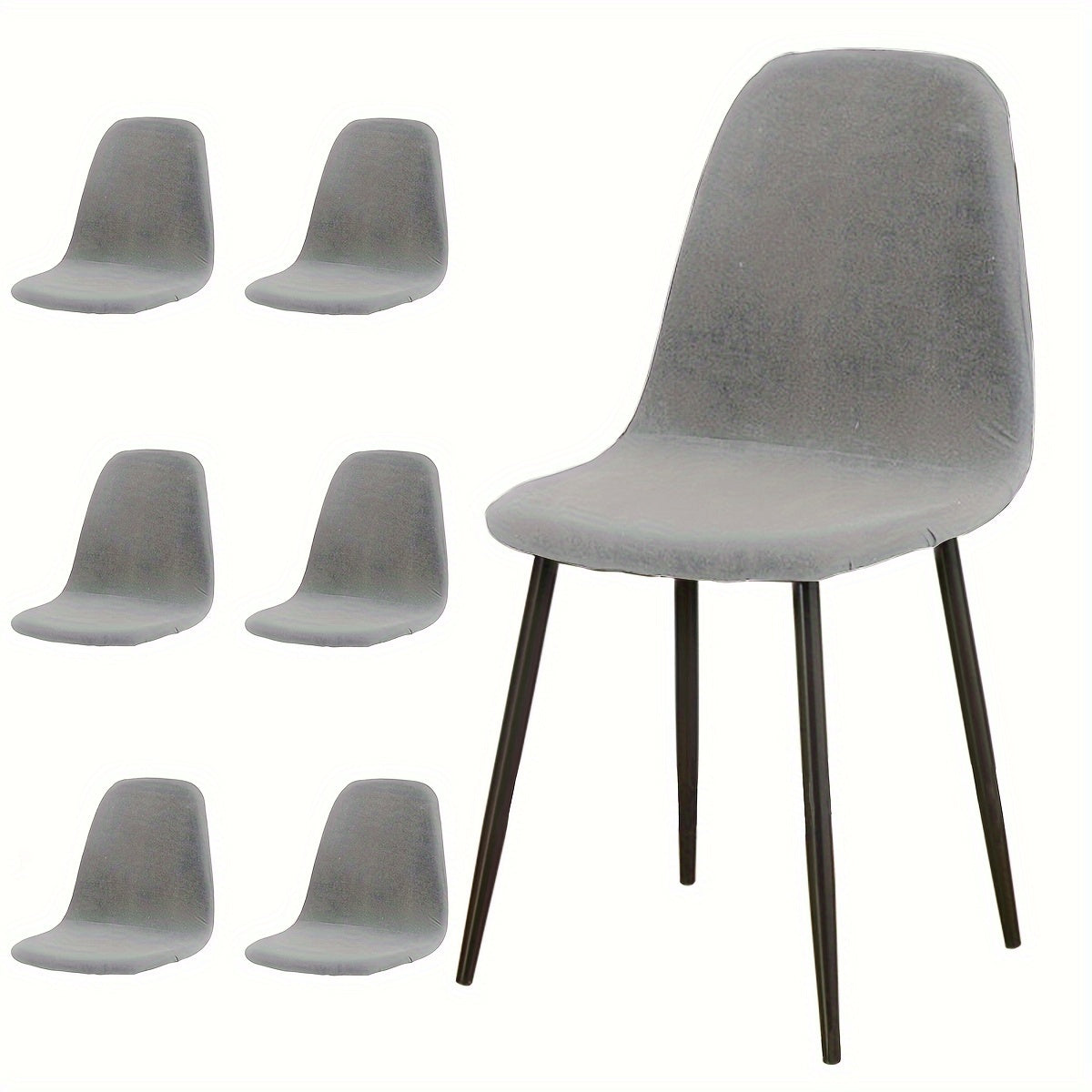 Waterproof Eames Chair Cover for Dining and Home Chairs 4-6 Pack
