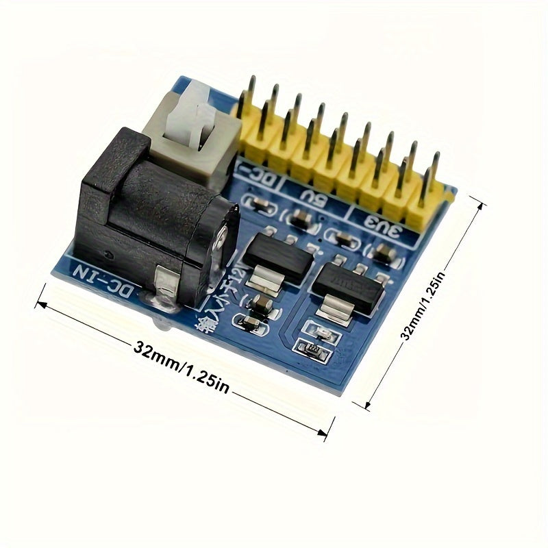 Módulo de fuente de alimentación convertidor de voltaje DC-DC para Arduino Raspberry Pi con múltiples salidas