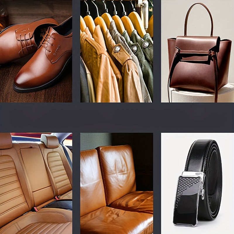 Men Shoe Care Nourishing Oil and Cream Black Transparent Brown