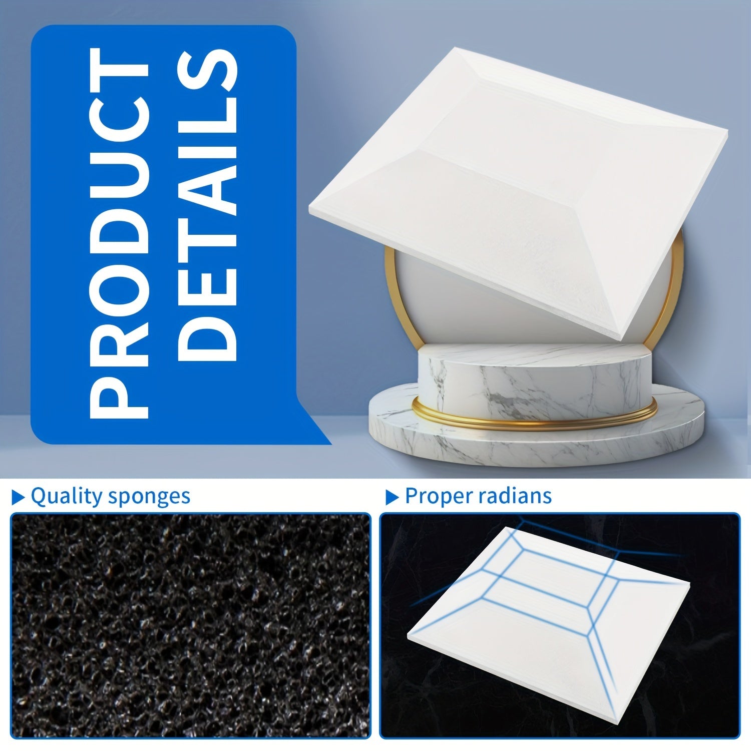 Foam Upholstered Sofa Cushion Bracket 50.8cm x 50.8cm Support for Living Room