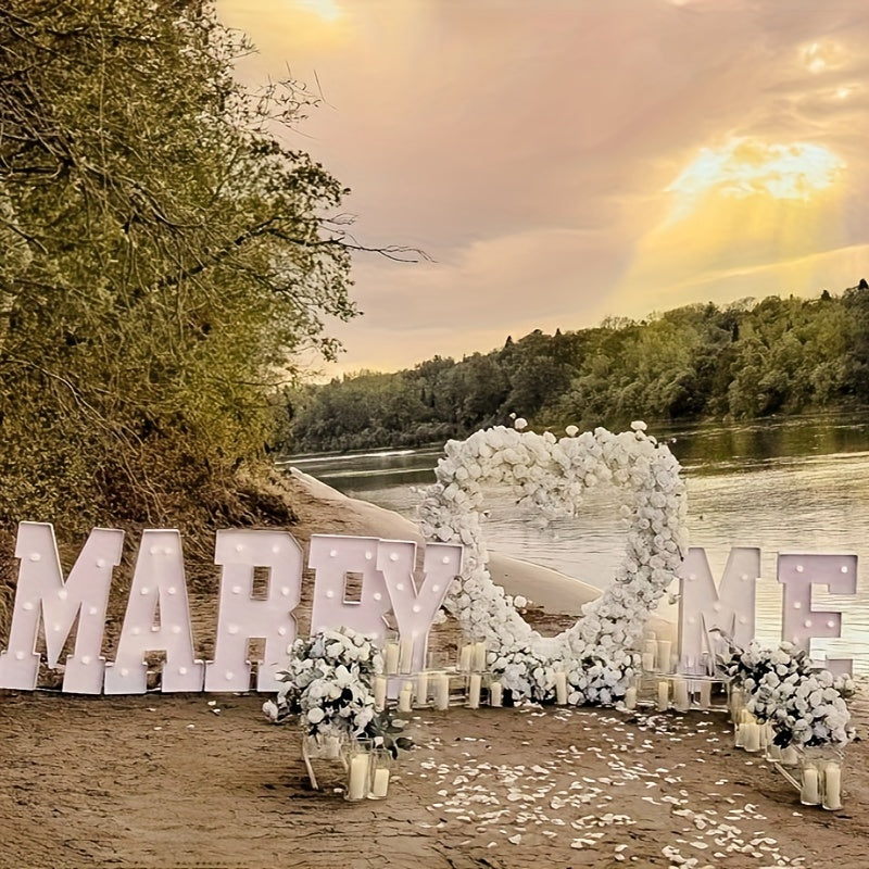 91.44cm LED Marquee Light Up Letters A-Z for Party Wedding Birthday Decor