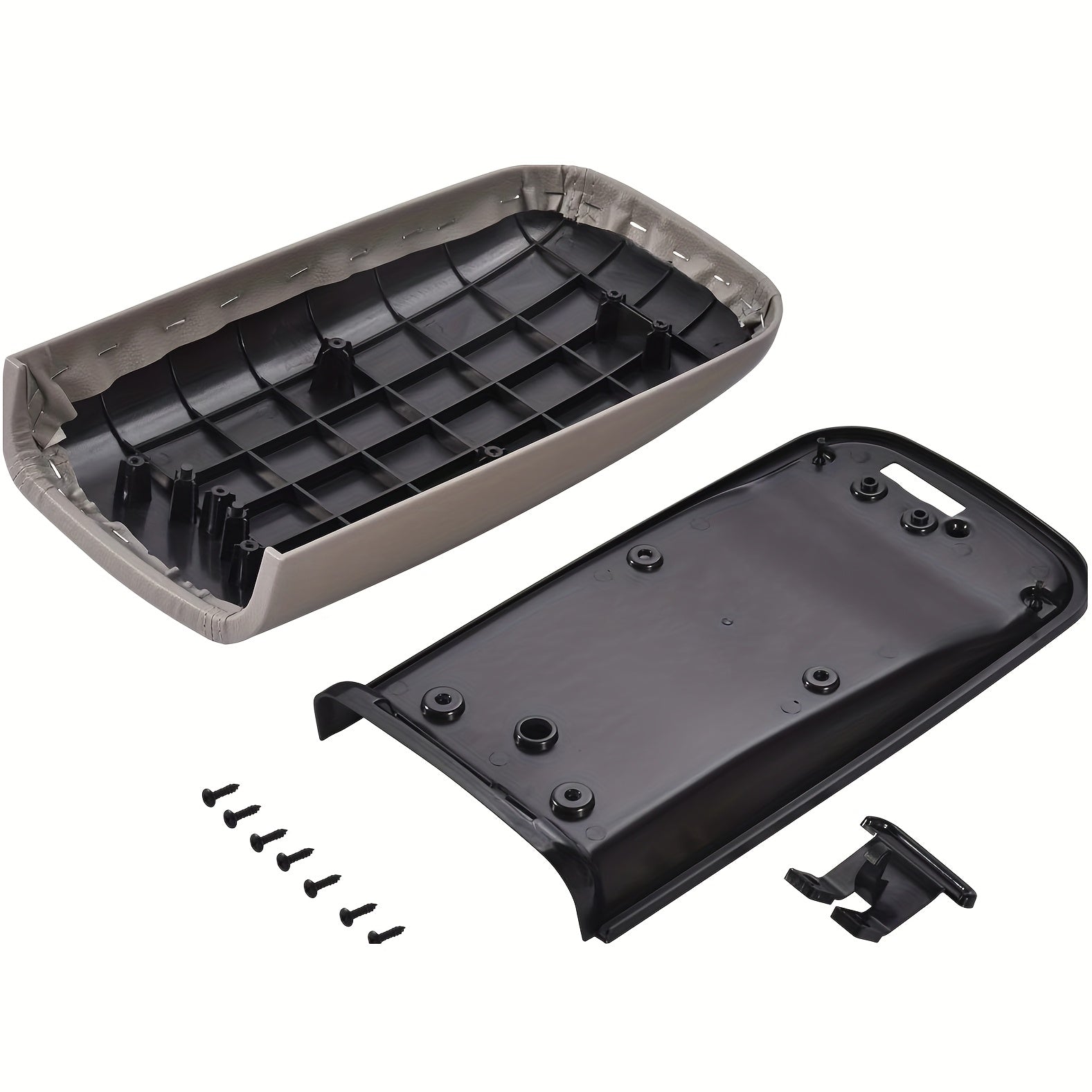 Center Console Lid Armrest Kit for GM SUVs Leather Replacement 2002-2009