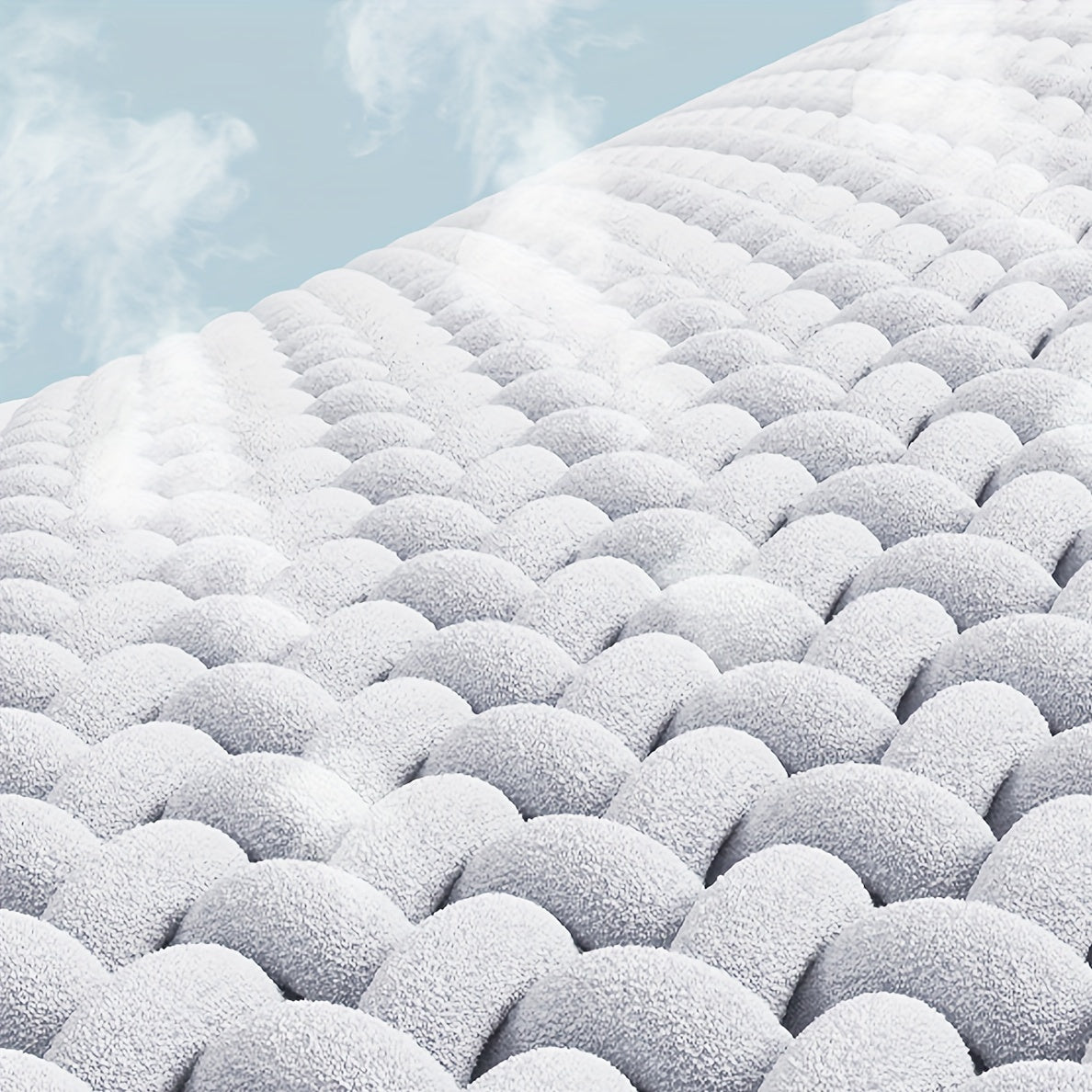 Memory Cotton Bathroom Floor Mat Water Absorbent Non-Slip Doorstep Carpet