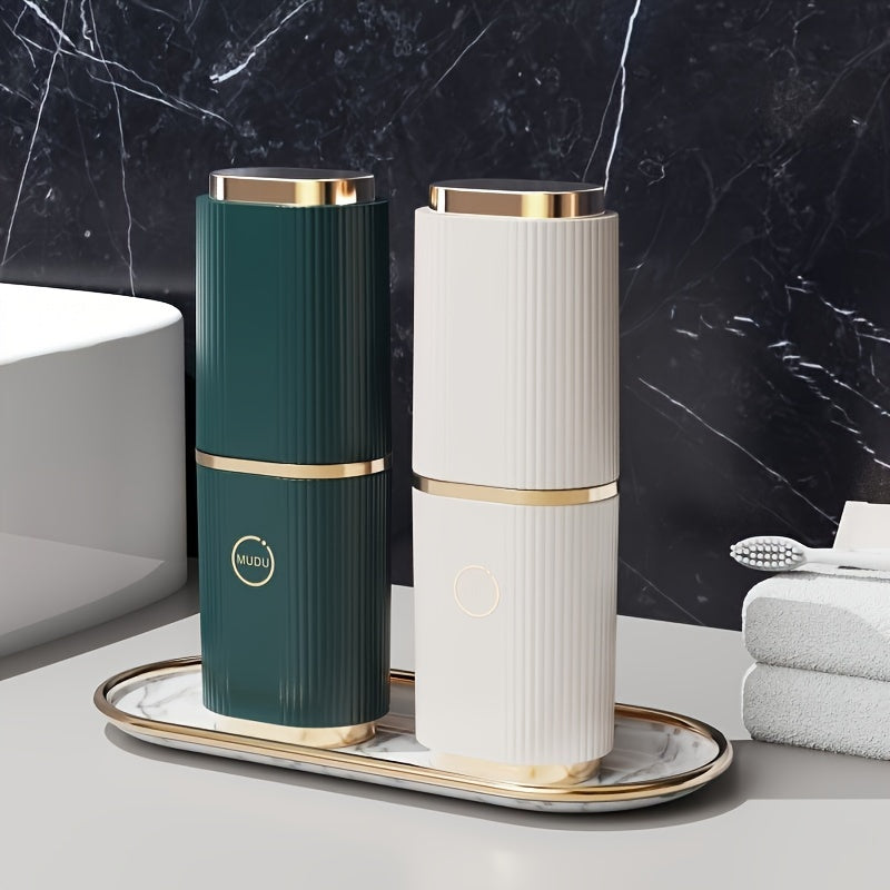 Travel Toothbrush Case with Toothpaste Holder, Compact and Hygienic