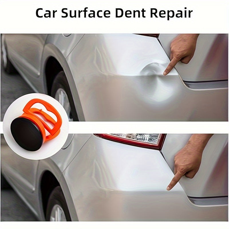 Juego de 2 piezas de extractor de abolladuras para coche grande, herramienta de reparación de carrocería con ventosas