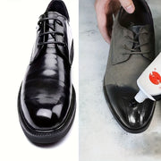 Men Shoe Care Nourishing Oil and Cream Black Transparent Brown