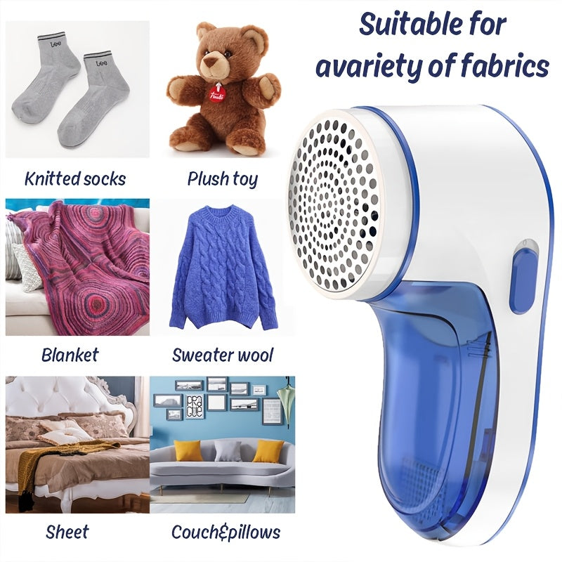 Qayta to'ldiriladigan sviter shaver, tolalar, pillalar va bobblarni tozalash uchun lint olib tashlovchi