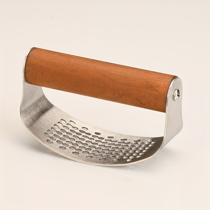 Prensa de ajo de acero inoxidable, picadora de cocina, triturador, fácil de limpiar