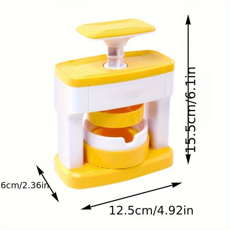 DIY Pin Badge Maker Kit with 48 Button Parts and Circle Cutter for Ages 6+