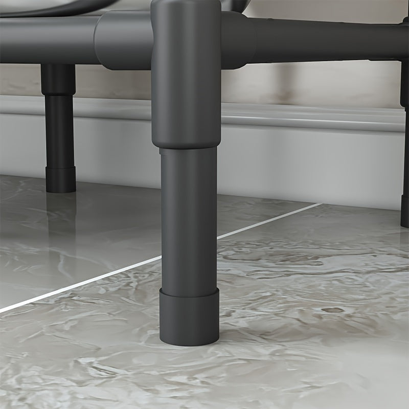 Estante de almacenamiento para cocina con ruedas, 6 niveles, de metal, organizador ahorrador de espacio