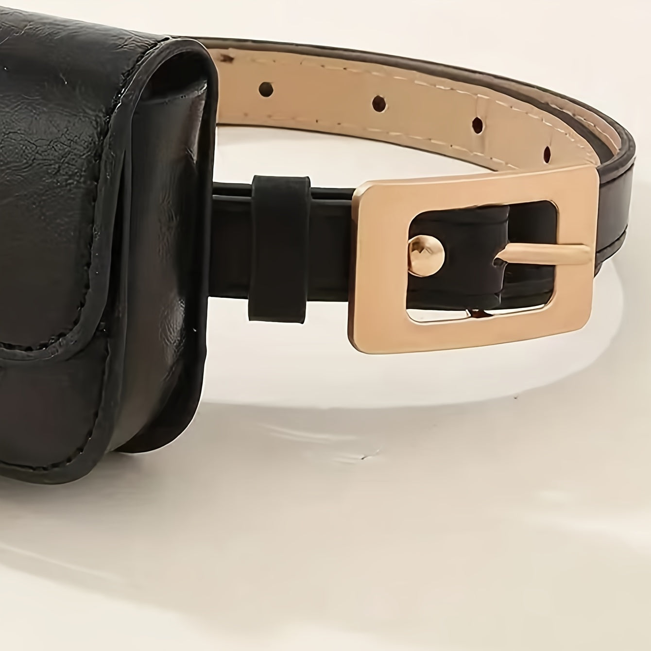 Women's Crossbody Belt Bag with Adjustable Strap Fanny Pack for Travel and Casual Use