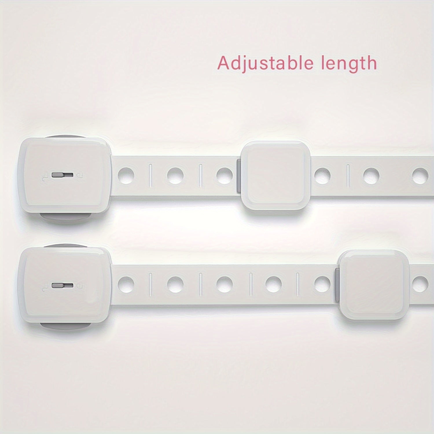 Multifunctional Safety Locks Set of 4 6 8 or 10 No Drilling Adjustable for Cabinets Drawers Refrigerator Dishwasher Toilet