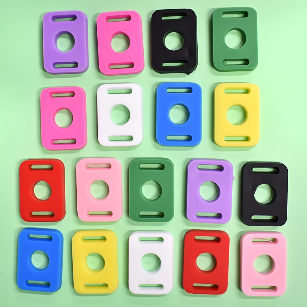 18pcs Set Soft Plastic Shoe Lace Adapters Shoe Charms Adjustable Strap Accessories