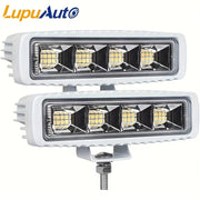 2 Pack 72W 20000LM LED Work Light Bars Off-Road Fog Lights for Truck Jeep ATV