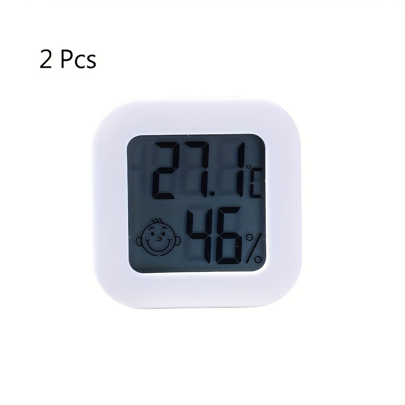 Termómetro digital para temperatura y humedad Pantalla Alimentado por batería Plástico