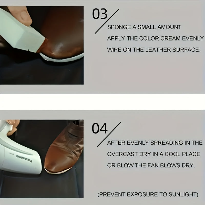 Multi-Color Leather Repair Paste for Shoes Bags Jackets Crack Scratch Filler