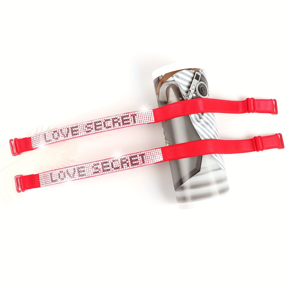 Rhinestone Elastic Bra Straps for Women's Lingerie Adjustable Underwear Accessories