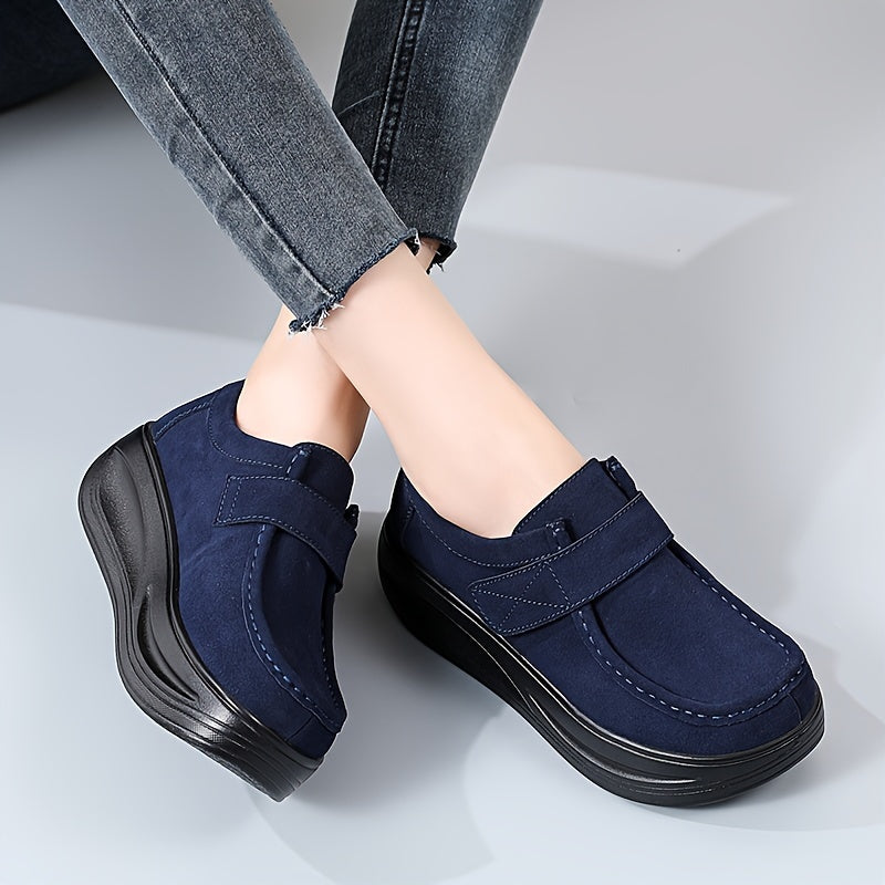 Women's Loafers with Platform Soft Sole Slip-On Comfortable Daily Wear