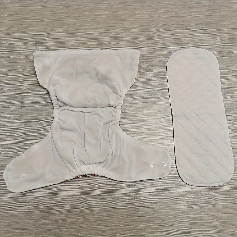 5 ta paxta oq yuviladigan va qayta ishlatiladigan ingichka va qalin pampersdan iborat sovg'a to'plami, Rojdestvo, Halloween, Thanksgiving, Yangi yil va Sevgi kuni uchun mukammal.