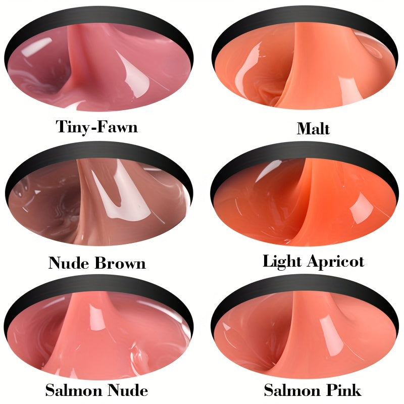 UV/LED Soak Off Nail Gel Nude Pink for Nail Extensions and Art