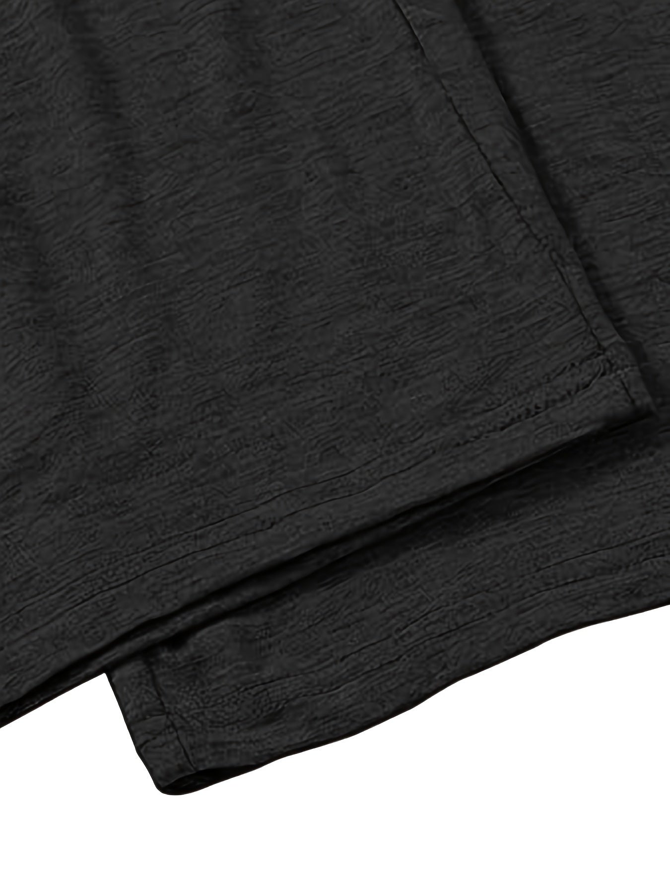 Pantalones de pijama para hombre de modal con cintura elástica, color sólido, conjunto de ropa de dormir casual, pack de 2