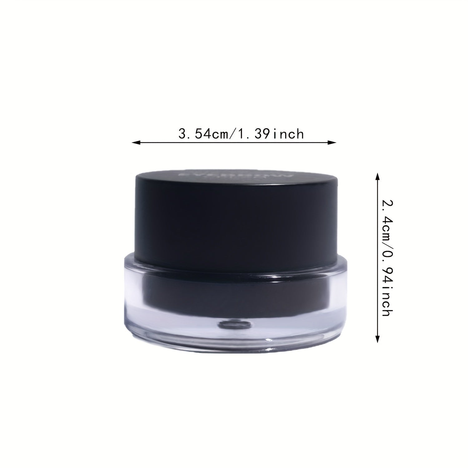 Eyebrow Styling Cream Set Waterproof Quick-Dry Gel with Brush 2 Colors