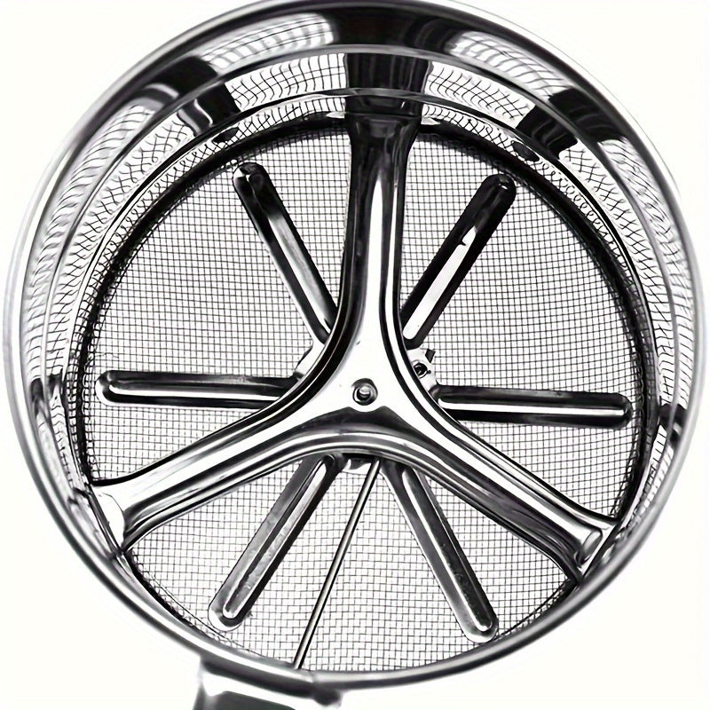 Handheld Stainless Steel Flour Sifter Semi-Automatic for Baking and Cooking