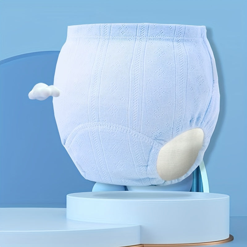 Set of 3 Breathable Cotton Reusable Waterproof Unisex Training Pants