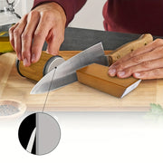 Toshli pichoqni qattiqlash uchun magnit burchak qo'llab-quvvatlash bilan to'plam, 15/20 daraja aniqlik, qo'lda ishlov beriladigan zanglamaydigan po'lat oshxona qattiqlash vositasi