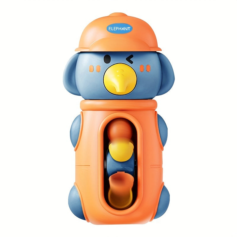 Bath Toys for Babies and Toddlers Water Spinning Elephant Suction Toy for Bathtub