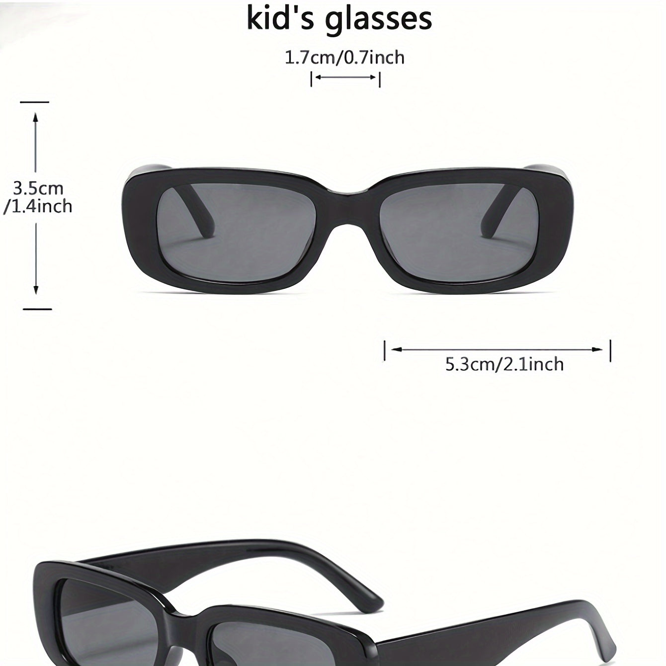 Set of 4 Girls Cat Eye and Heart Shaped Glasses Kids Fashion Decorate PC AC for Hiking Daily Wear