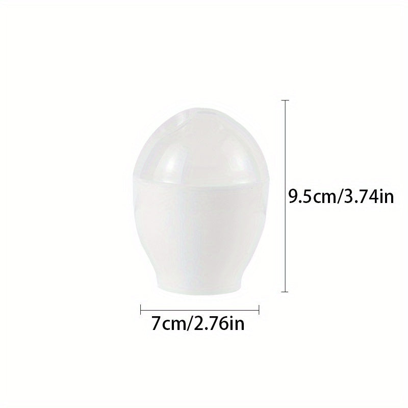 1 Mikrotolqinli tuxum pishirgich, bug'li va tuxum pocheri - ABS material, hidlanmaydigan, oson tozalanadigan plastik dizayn, sog'lom nonushtalarni tez tayyorlaydi